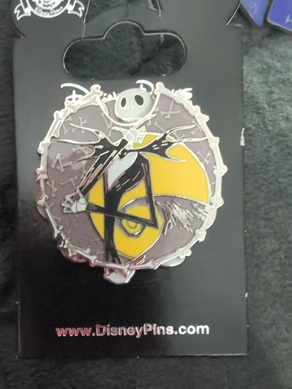 Jack Skellington Expressions Spinner Pin The Nightmare Before Christmas